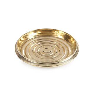 Brass Coin-Edged Bottle Coaster